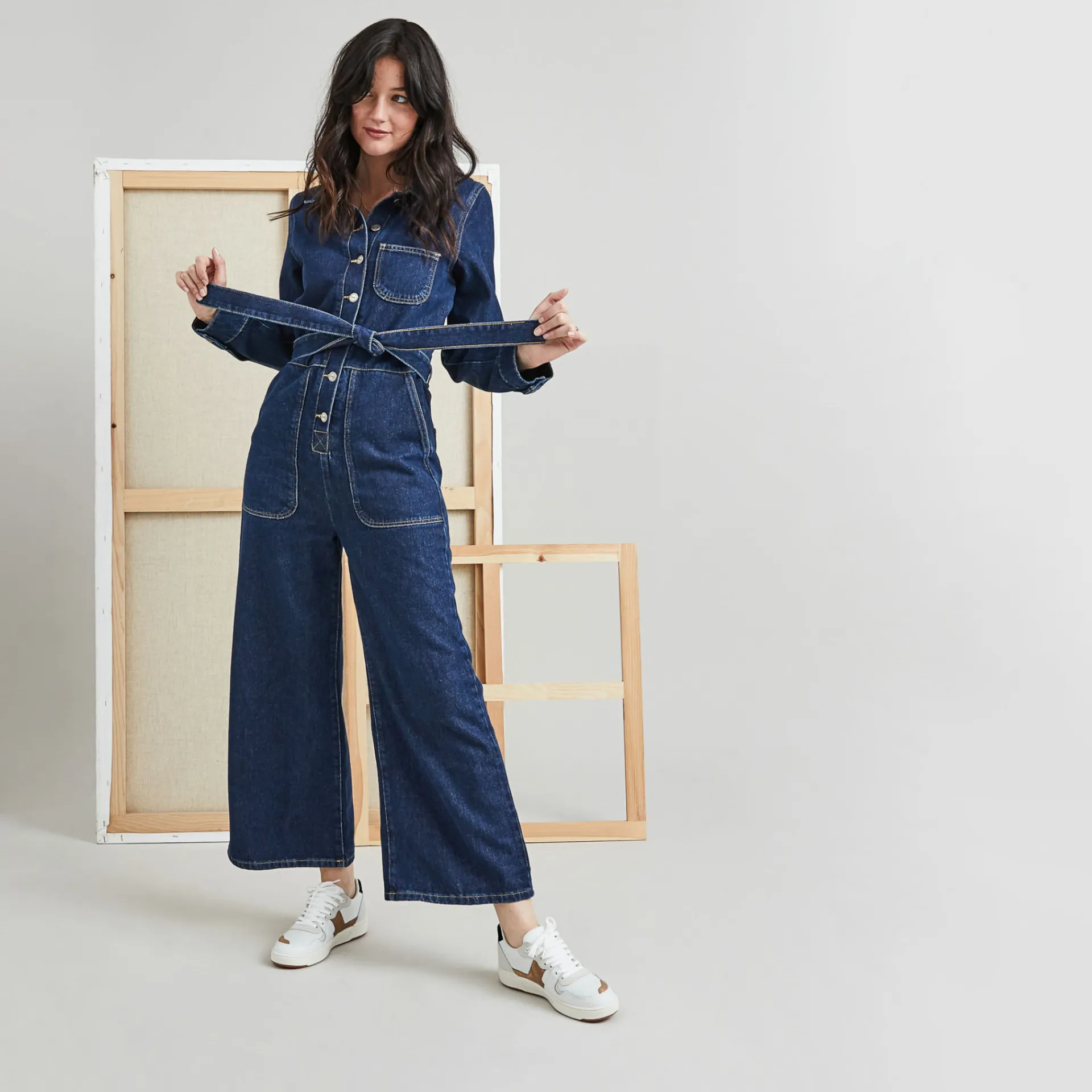 Baskets - Femme*FAGUO Baskets Blanc & Cuivre