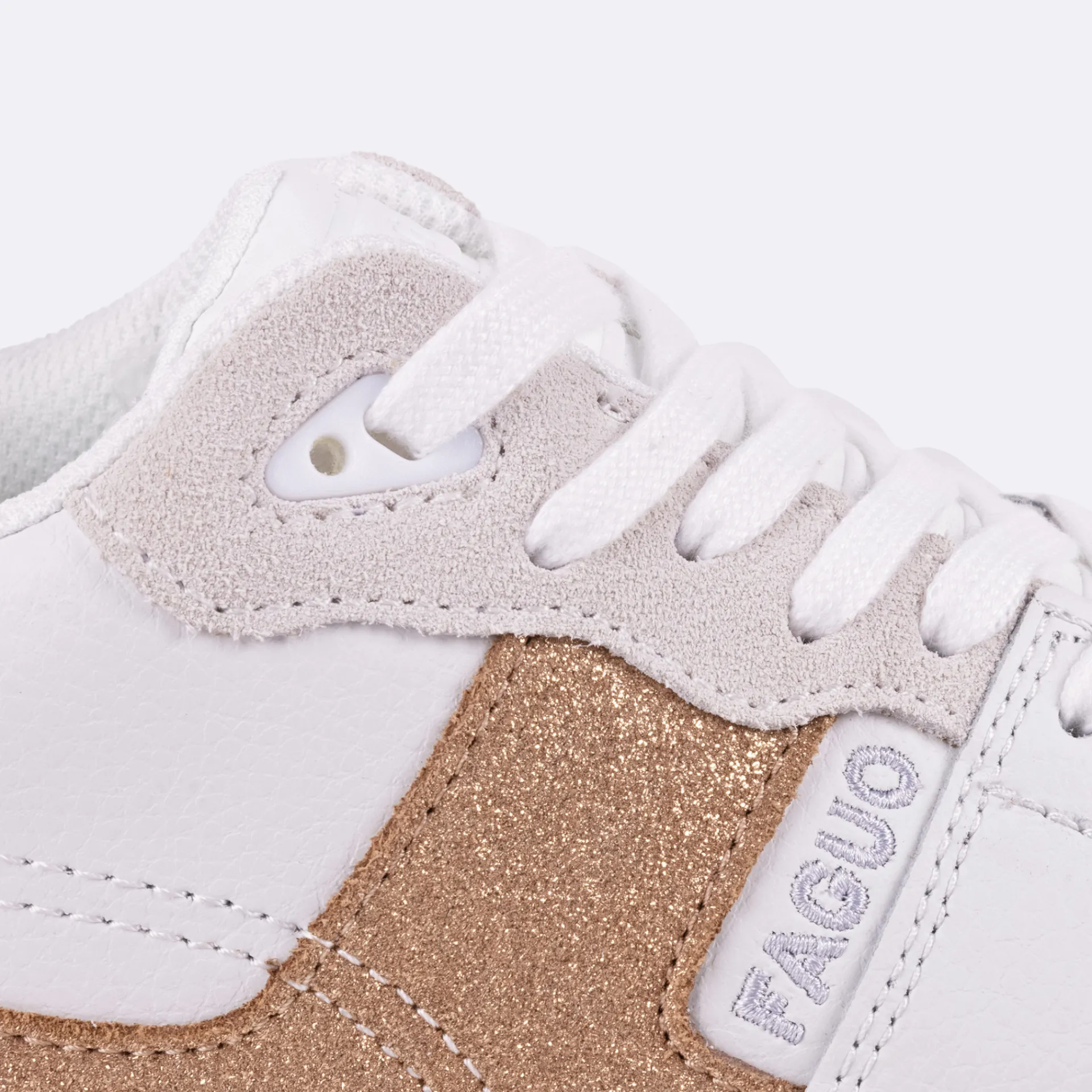 Baskets - Femme*FAGUO Baskets Blanc & Cuivre