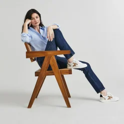 Les Hazel*FAGUO Baskets Blanche & Cuivre