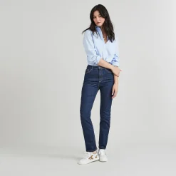 Les Hazel*FAGUO Baskets Blanche & Cuivre