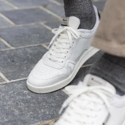 Baskets - Homme*FAGUO Baskets Blanche & Vert Fonce