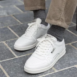 Baskets - Homme*FAGUO Baskets Blanche & Vert Fonce