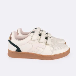 Baskets - Femme*FAGUO Baskets Ecru & Rose Clair