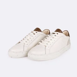 Baskets - Homme*FAGUO Baskets Ecrue & Camel