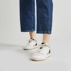 Les Alder*FAGUO Baskets Ecrue & Verte