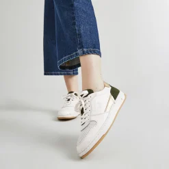 Les Alder*FAGUO Baskets Ecrue & Verte