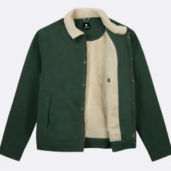 Vestes & Impermeables*FAGUO Blouson Vert Fonce