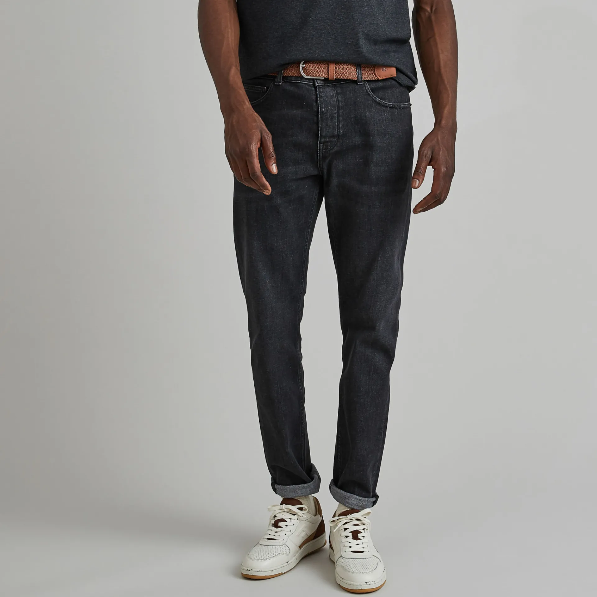 Ceintures*FAGUO Ceinture Camel & Rouge