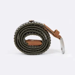 Ceintures*FAGUO Ceinture En Polyester Recycle Et Elasthanne Bleu & Vert - Modele Belt