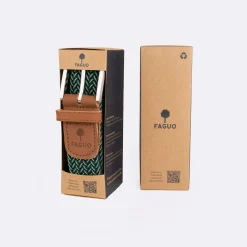 Ceintures*FAGUO Ceinture Marine & Verte