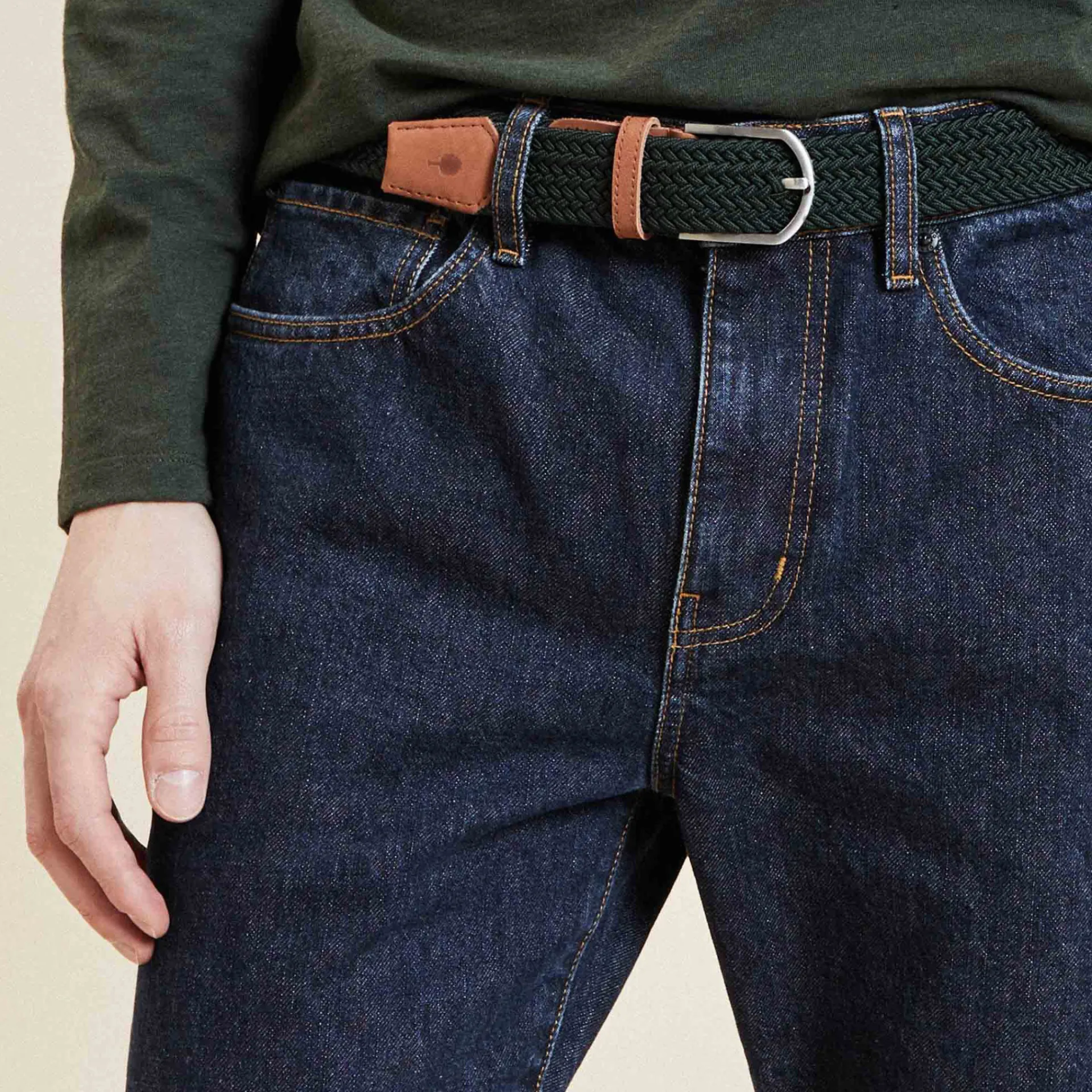 Ceintures*FAGUO Ceinture Vert Fonce