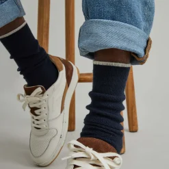 Chaussettes*FAGUO Chaussettes Bleu Marine & Kaki