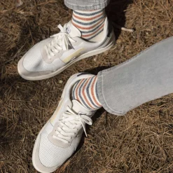 Chaussettes*FAGUO Chaussettes Kaki & Ecrue