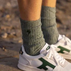 Chaussettes*FAGUO Chaussettes Kaki & Ecrue