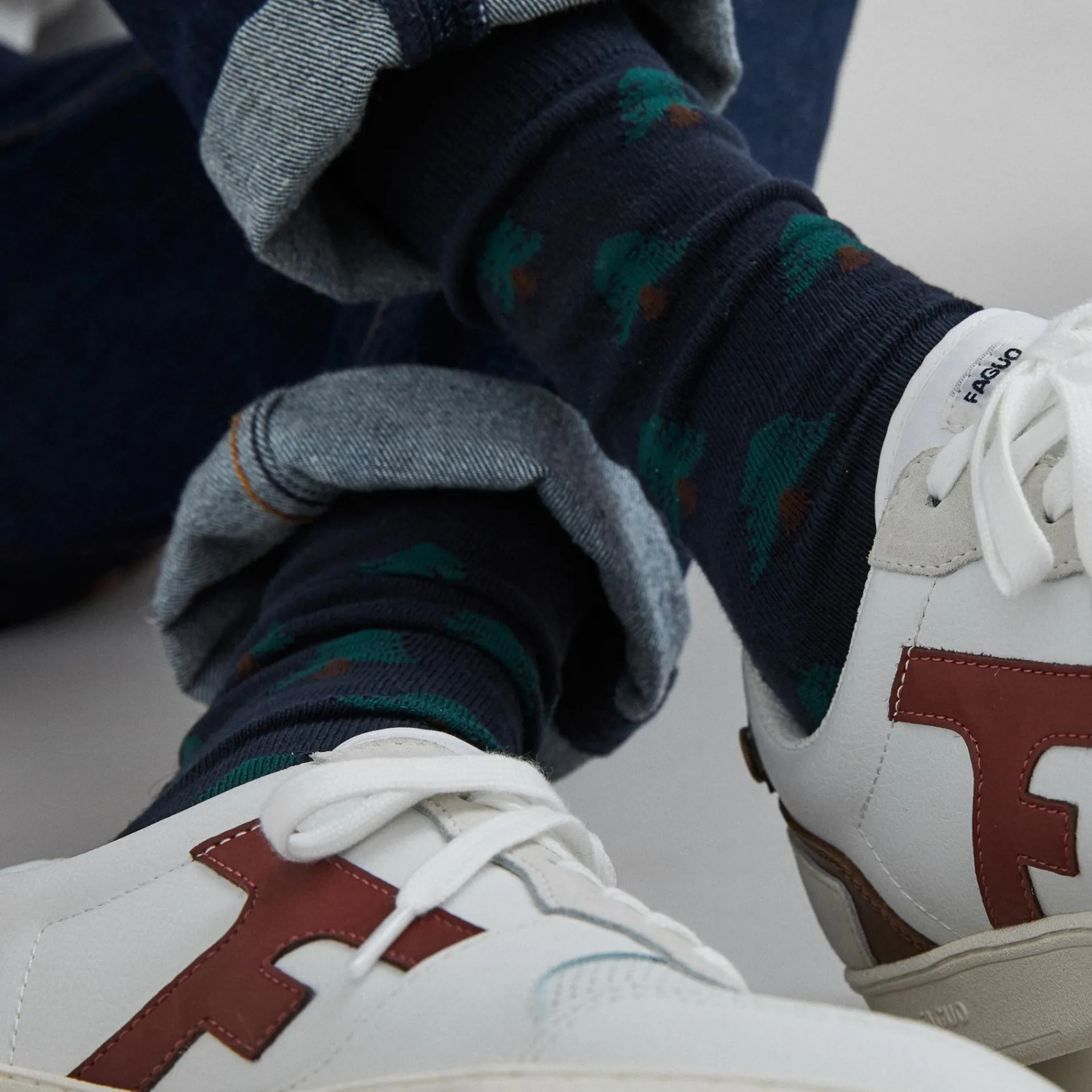 Chaussettes*FAGUO Chaussettes Multicolore & Bleu Marine