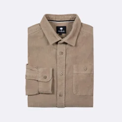 Vêtements*FAGUO Chemise Classique Beige Clair