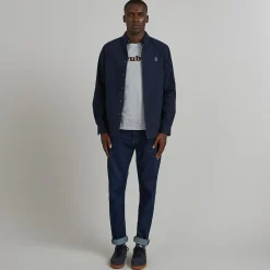 Chemises*FAGUO Chemise Classique Bleu Marine