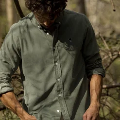 Chemises*FAGUO Chemise Classique Verte