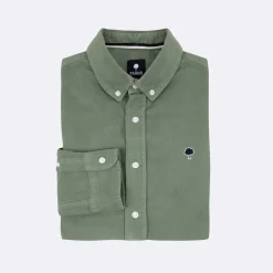 Chemises*FAGUO Chemise Classique Verte