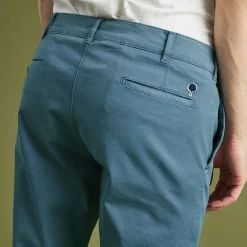 Pantalons & Chinos*FAGUO Chino Bleu Clair Coupe Ajustee