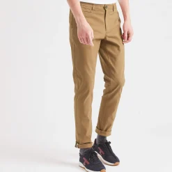 Pantalons & Chinos*FAGUO Chino Tabac Coupe Ajustee