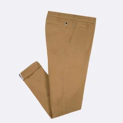 Pantalons & Chinos*FAGUO Chino Tabac Coupe Ajustee