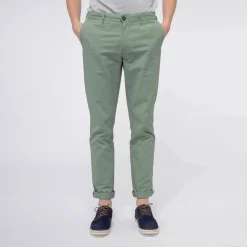 Pantalons & Chinos*FAGUO Chino Vert Clair