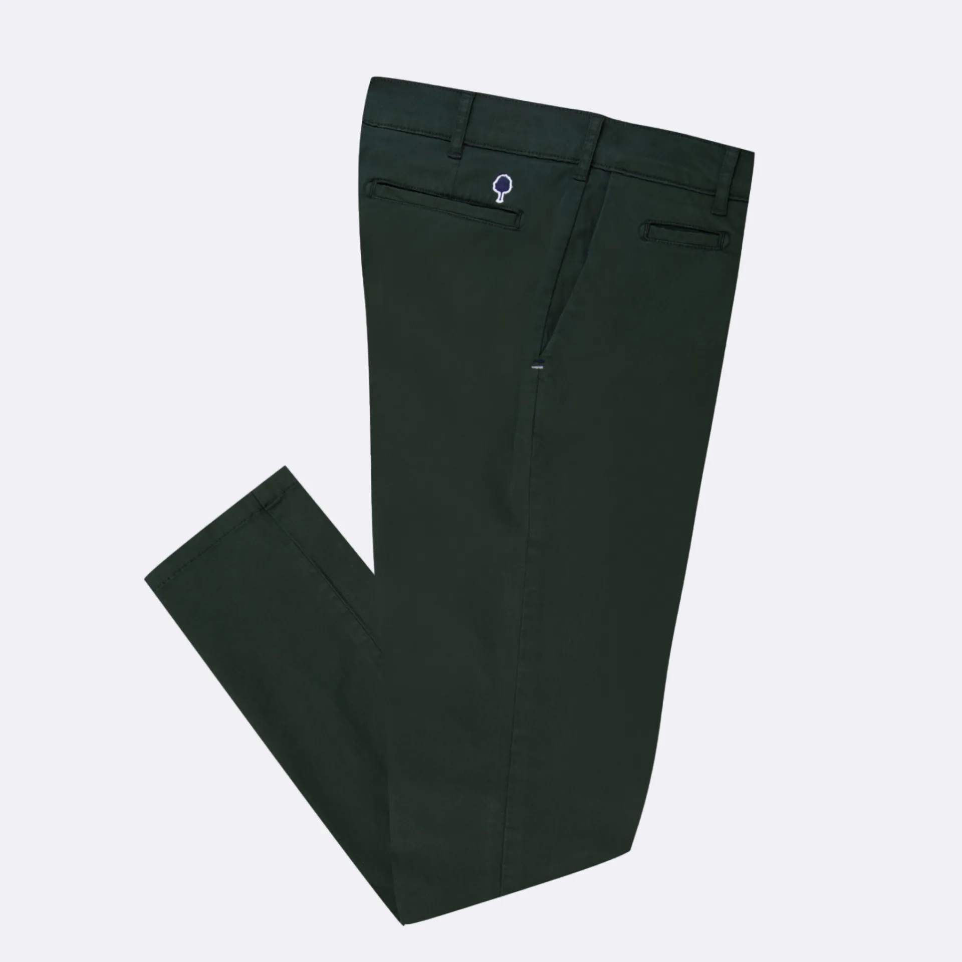Pantalons & Chinos*FAGUO Chino Vert Fonce Coupe Ajustee