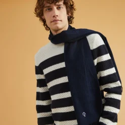 Autres Accessoires*FAGUO Echarpe Bleu Marine