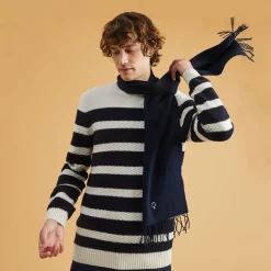 Autres Accessoires*FAGUO Echarpe Bleu Marine