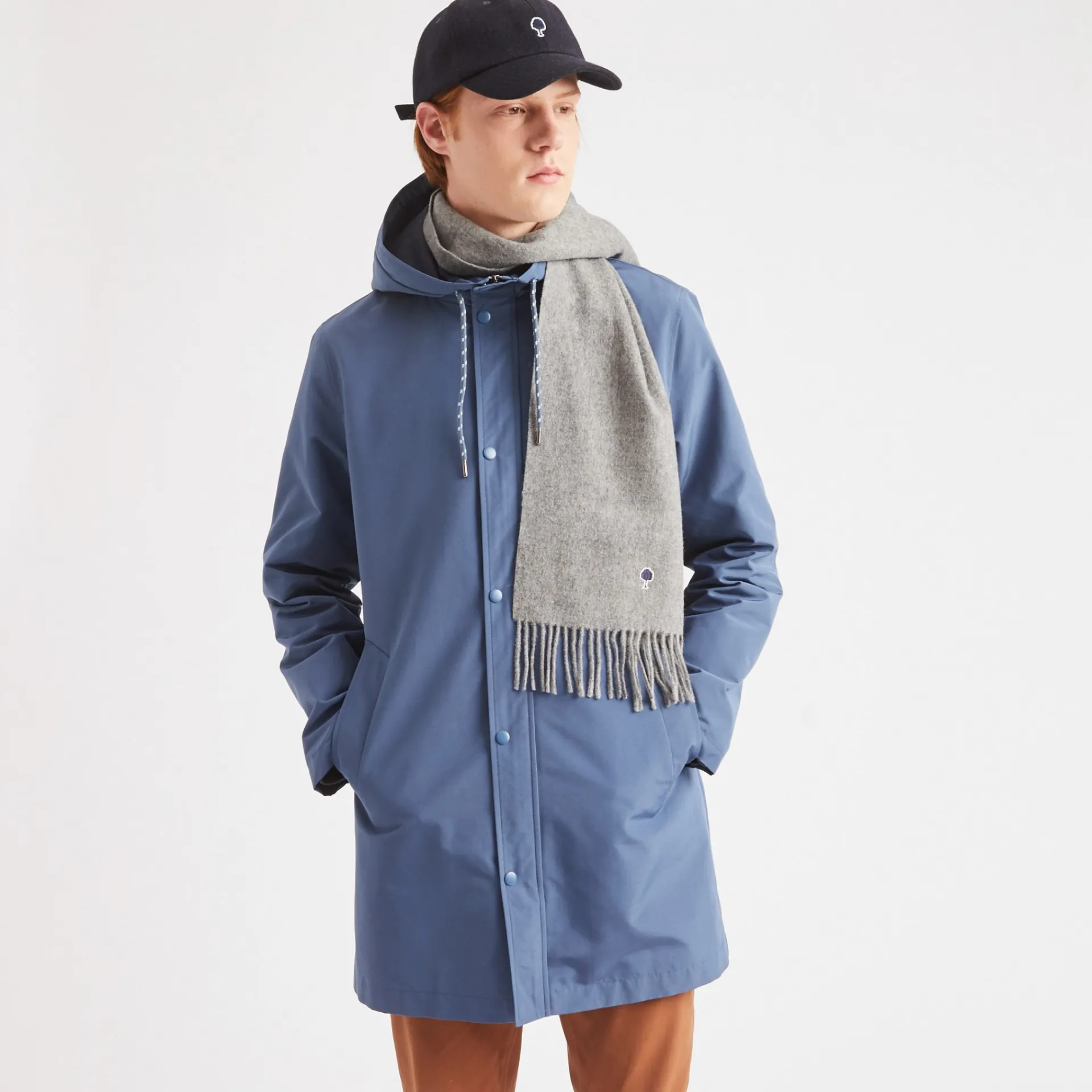 Autres Accessoires*FAGUO Echarpe Gris Chine