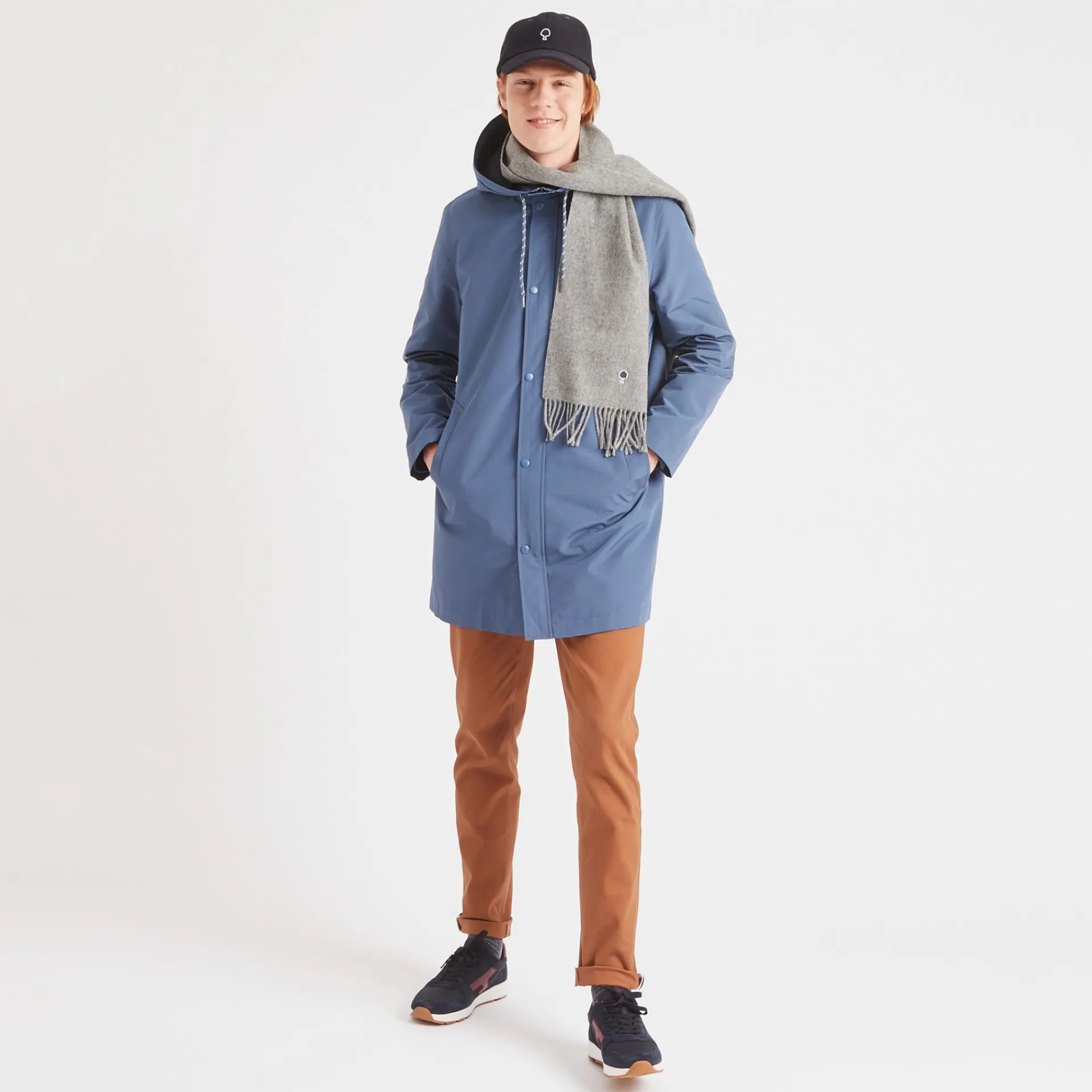 Autres Accessoires*FAGUO Echarpe Gris Chine