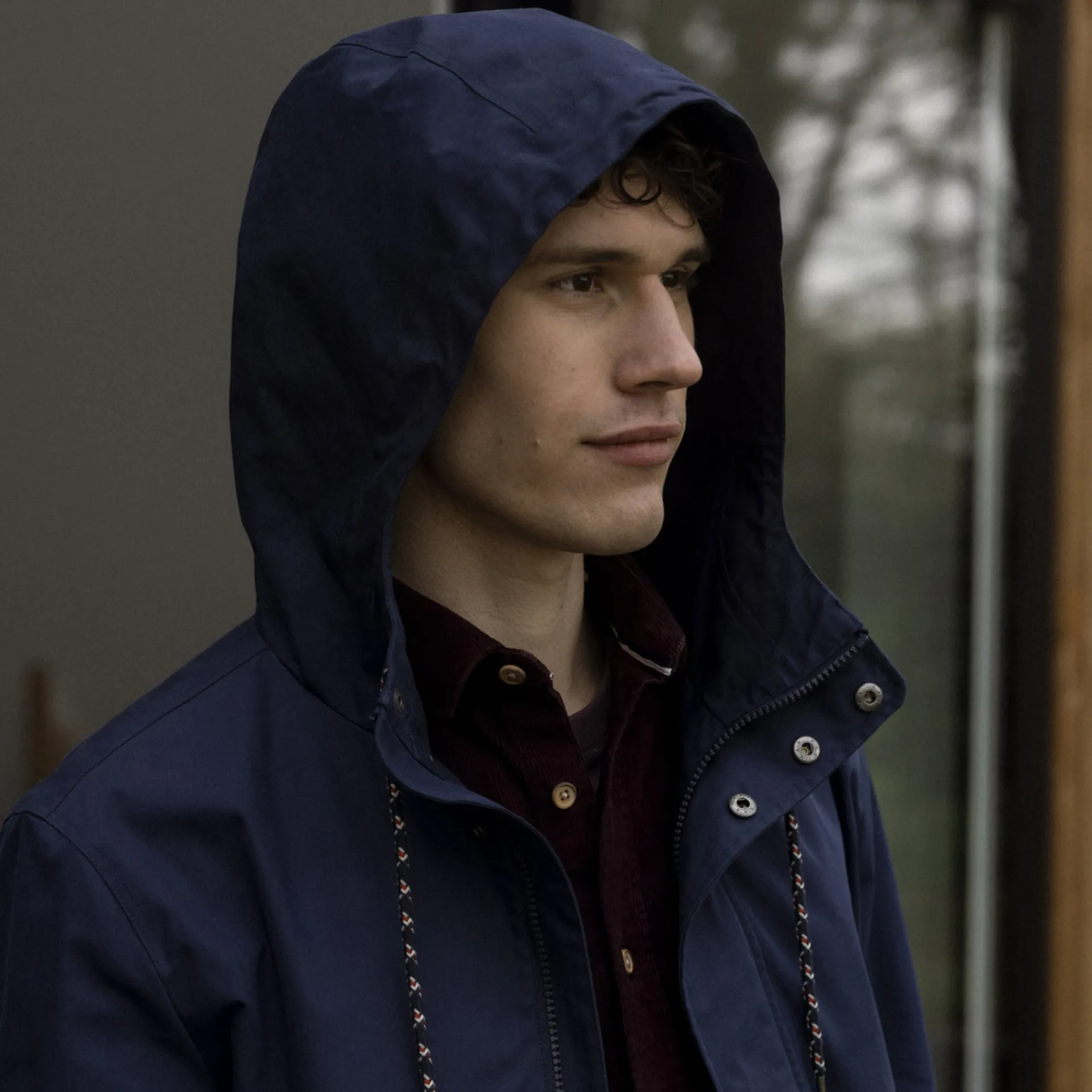 Vestes & Impermeables*FAGUO Impermeable Bleu Marine