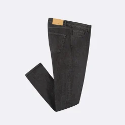 Jeans*FAGUO Jean Black Washed Coupe Slim