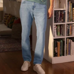 Vêtements*FAGUO Jean Light Denim Coupe Fuselee