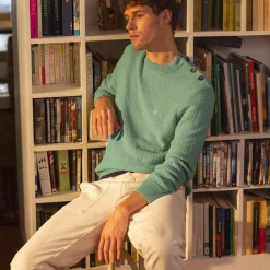 Pulls*FAGUO Pull Vert Clair