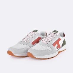 Baskets - Homme*FAGUO Runnings Blanche & Terracotta