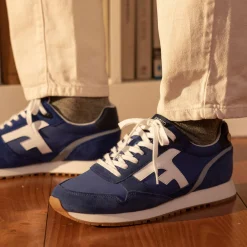 Baskets - Homme*FAGUO Runnings Bleue & Blanche