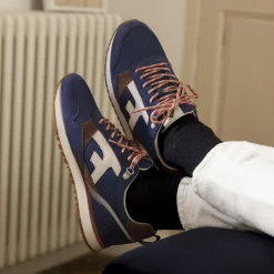 Chaussures*FAGUO Runnings Bleue & Marron