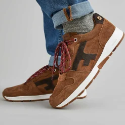 Baskets - Homme*FAGUO Runnings Camel