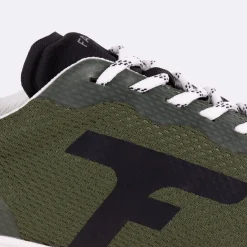 Baskets - Homme*FAGUO Runnings Kaki & Noir Vegan