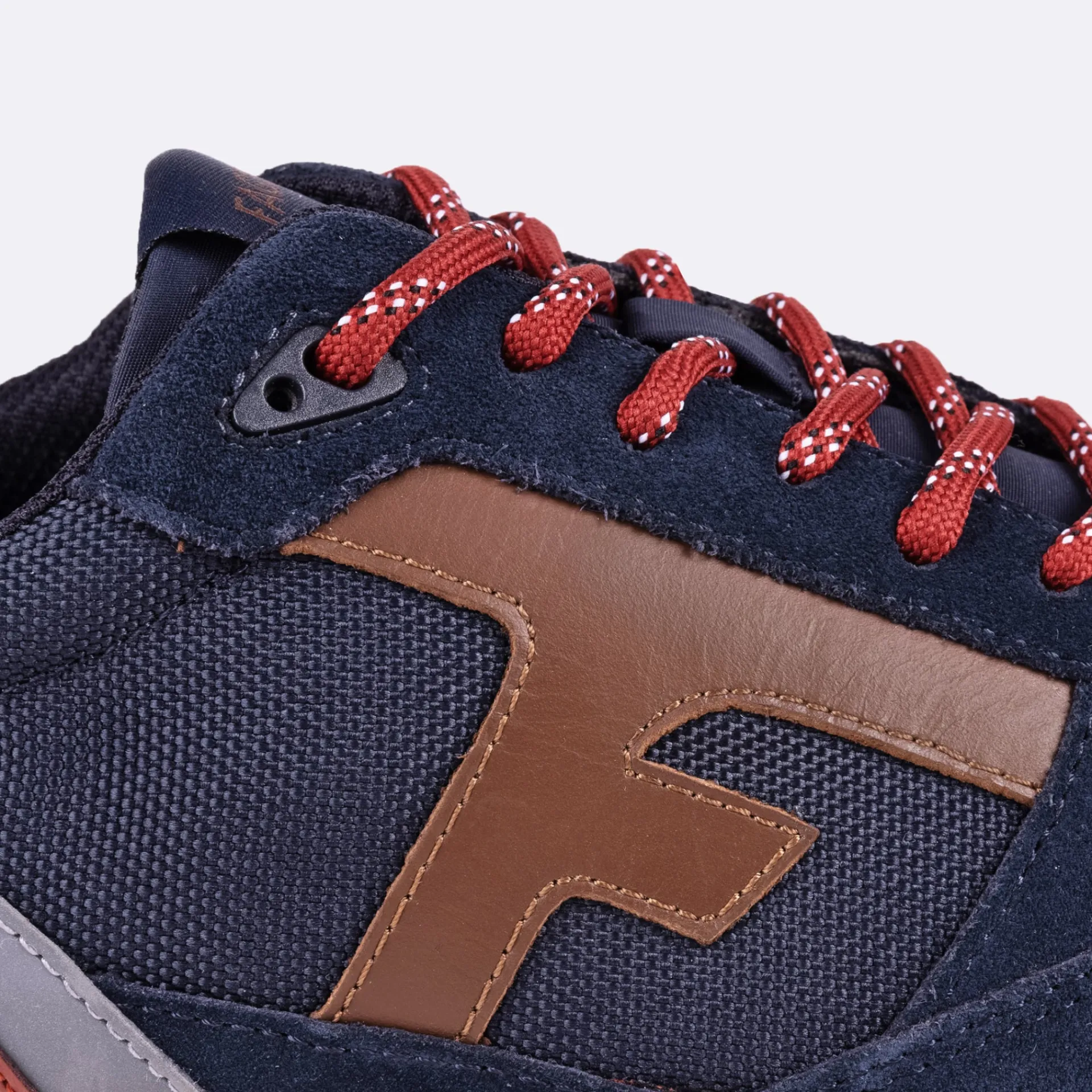 Baskets - Homme*FAGUO Runnings Marine & Camel