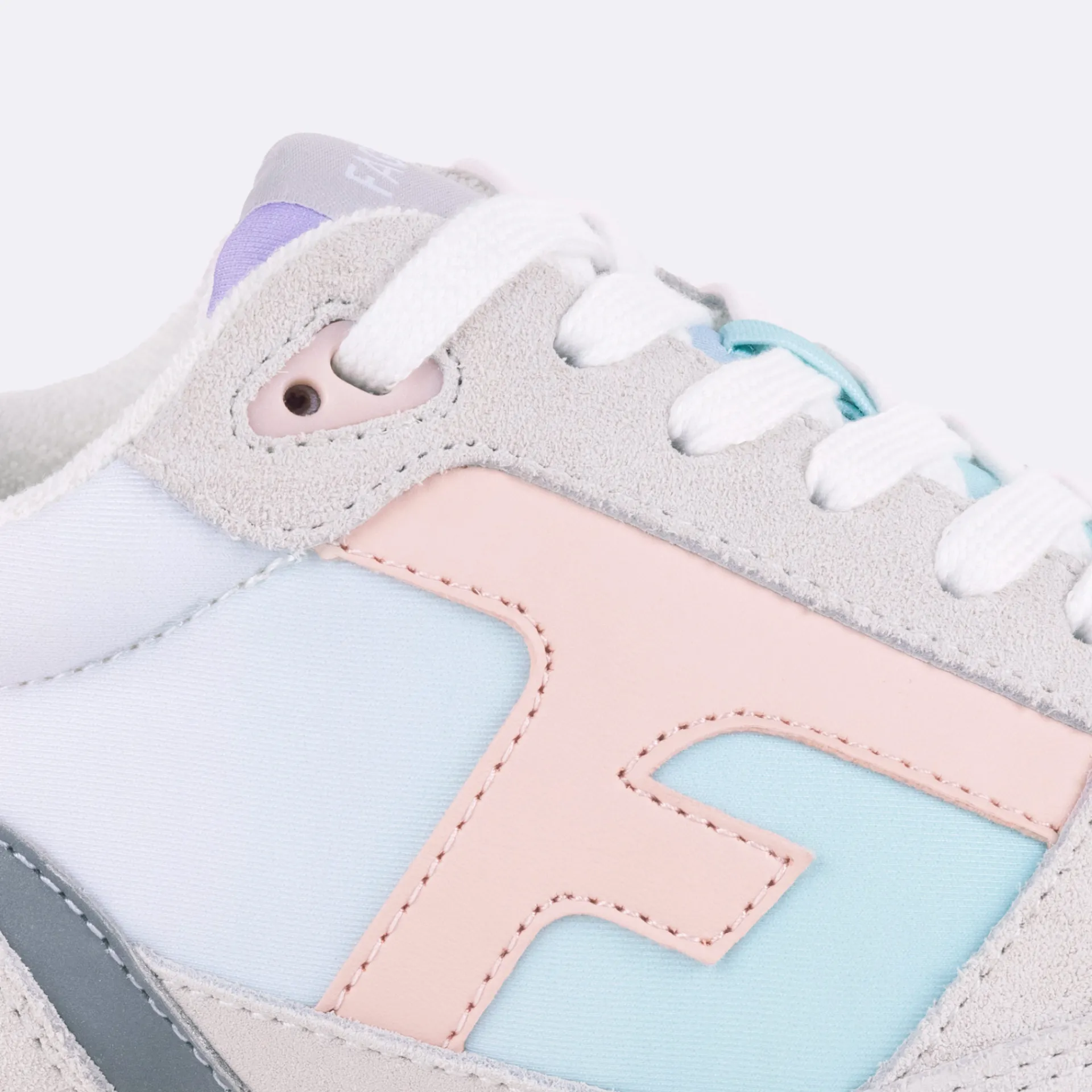 Baskets - Femme*FAGUO Runnings Multicolore & Creme