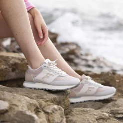 Baskets - Femme*FAGUO Runnings Nude & Gris