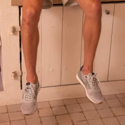 Baskets - Homme*FAGUO Runnings Vert D'Eau & Marine