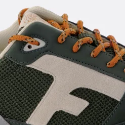 Baskets - Homme*FAGUO Runnings Vert Fonce & Orange