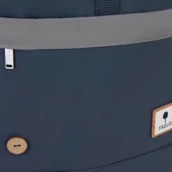 Sacs Déperlants*FAGUO Sac A Dos En Polyester Recycle Bleu & Bleu - Modele Cycling Large