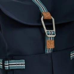 Sacs Déperlants*FAGUO Sac A Dos En Polyester Recycle Bleu Marine - Modele Commuter