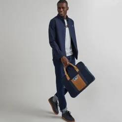 Sacs D'Ordinateur*FAGUO Sac D'Ordinateur Bleu & Marron