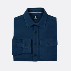 Chemises*FAGUO Surchemise Bleu Indigo